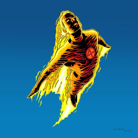 Джонни шторм марвел