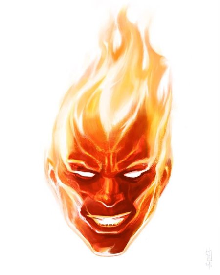 Человек факел