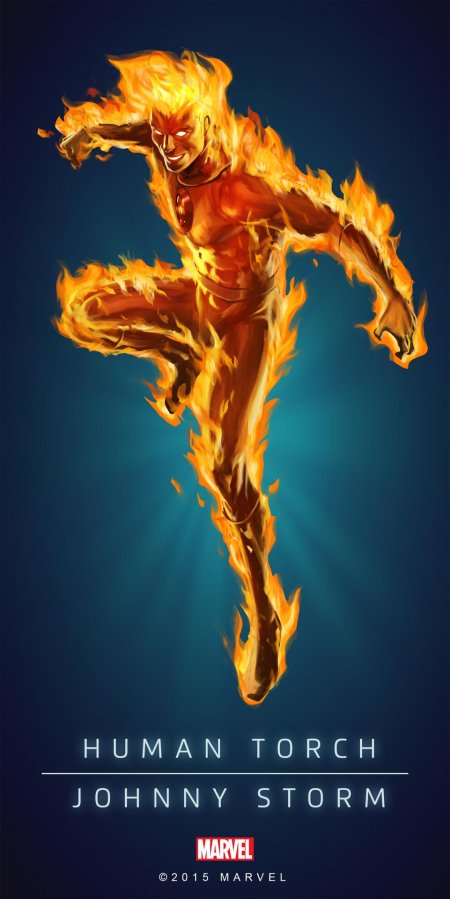 Human torch marvel