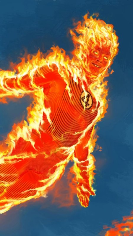 Джонни шторм / человек-факел