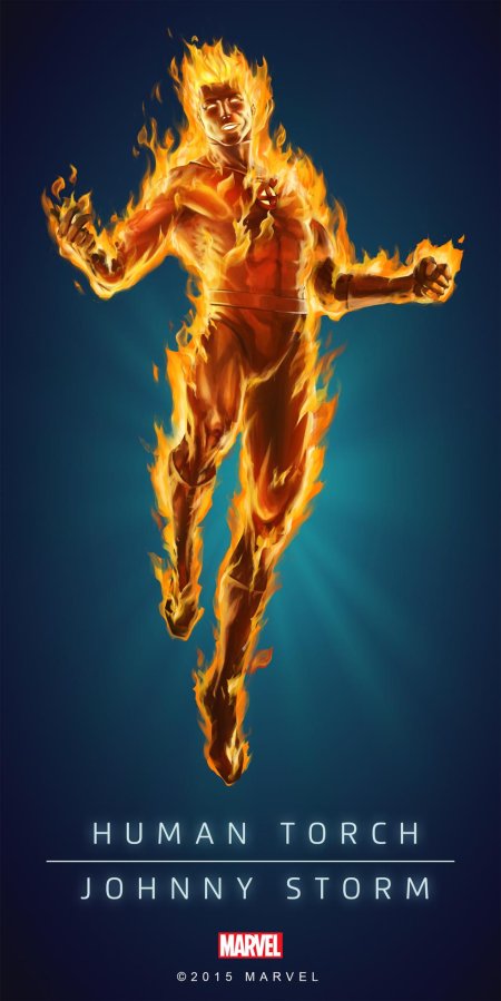 Человек факел марвел