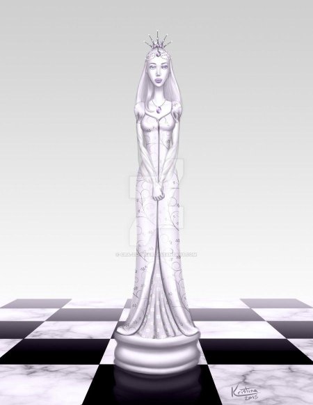 Шахматная королева ферзь