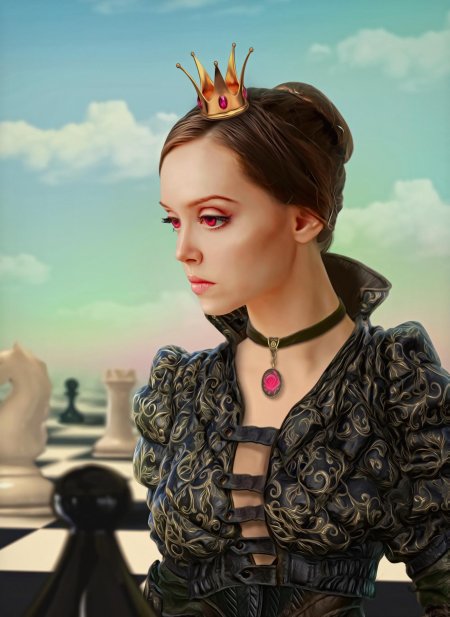 Шахматная королева алиса