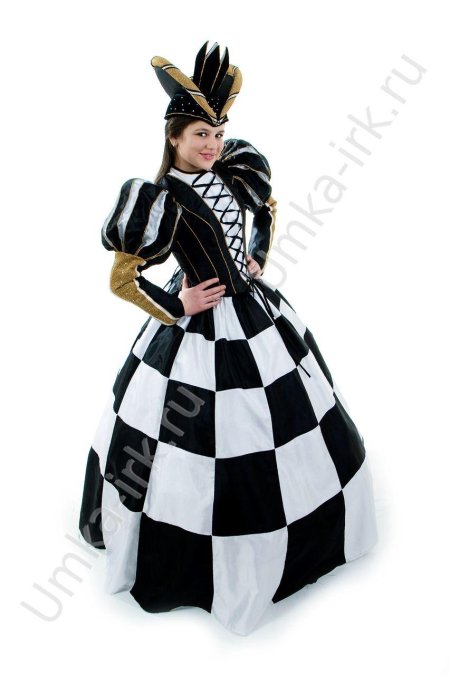 Карнавалия костюм шахматная королева