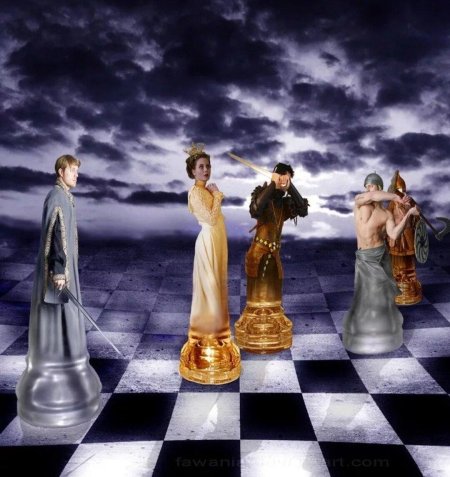 Люди на шахматной доске