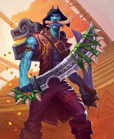Captain hooktusk hearthstone