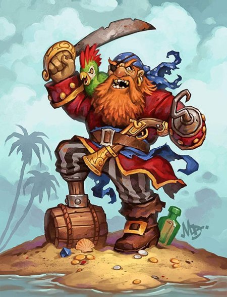 Капитан пират хартстоун