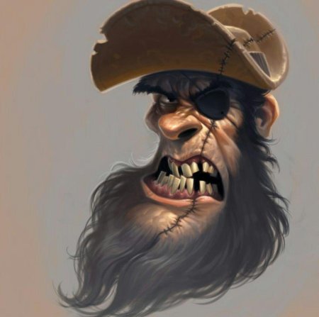 Одноглазый пират флинт