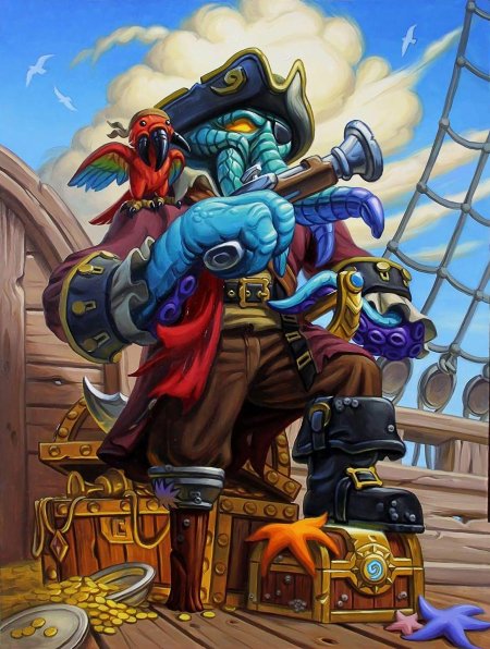 Hearthstone кальмарный пират
