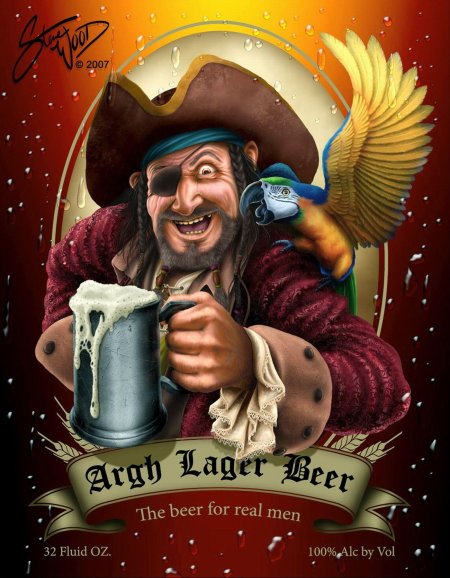 Пират с ромом