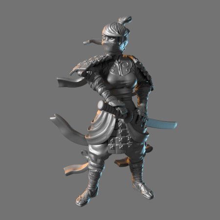 Самурай д модель