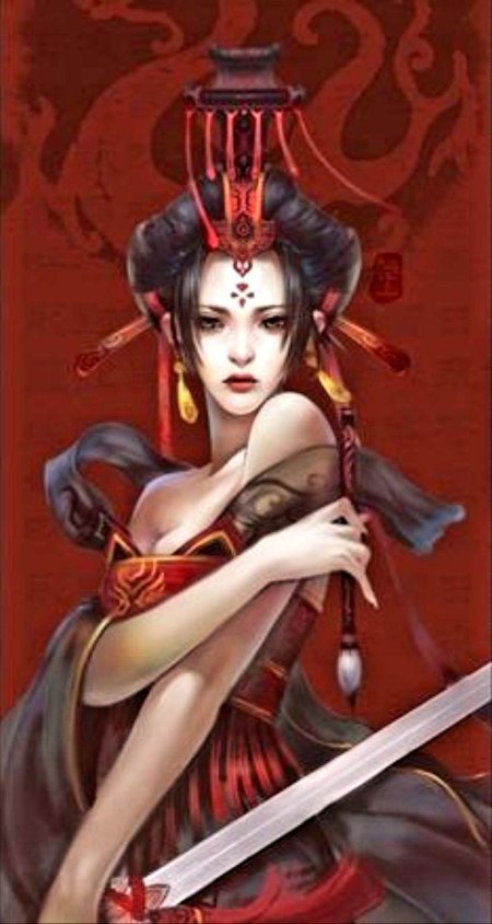 Девушка гейша