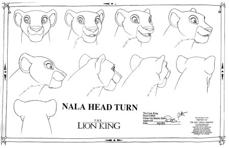 Раскраска король лев нала взрослая