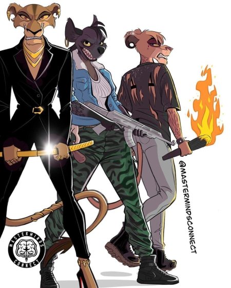 Король лев хуманизация персонажей