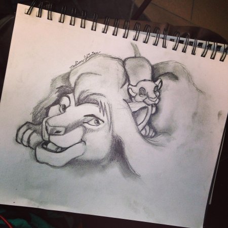 Рисунки для срисовки дисней персонажи король лев