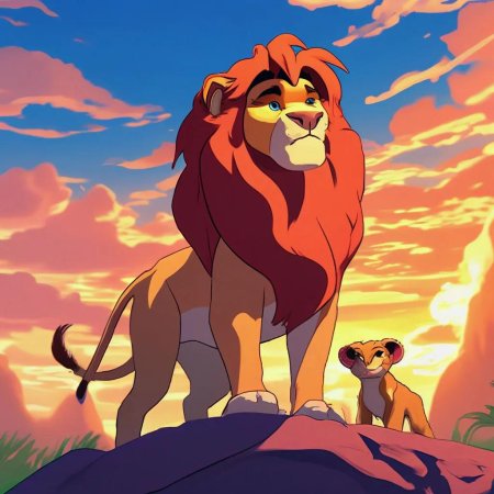 Муфаса король лев мультфильм