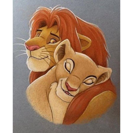 Король лев симба и нала