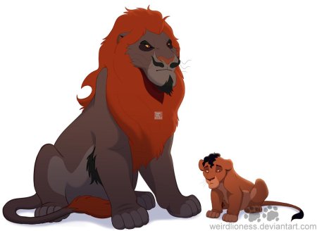 Король лев мхиту взрослый