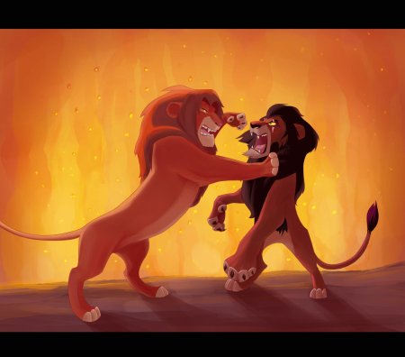Король лев 1994 симба и шрам