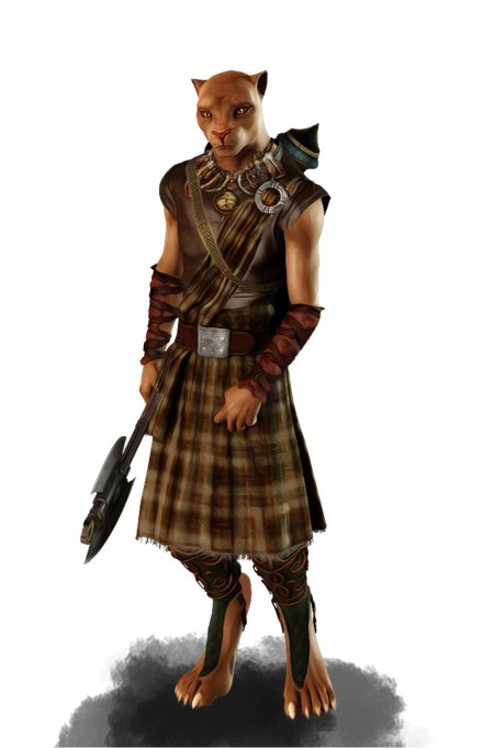 Раса кошачьих фэнтези