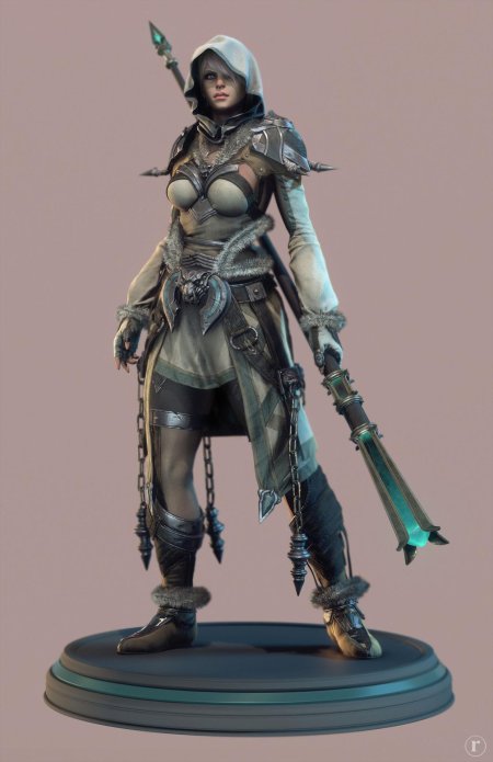 Воительница фэнтези