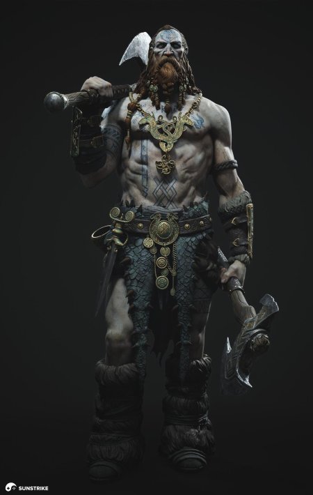 Воин варвар