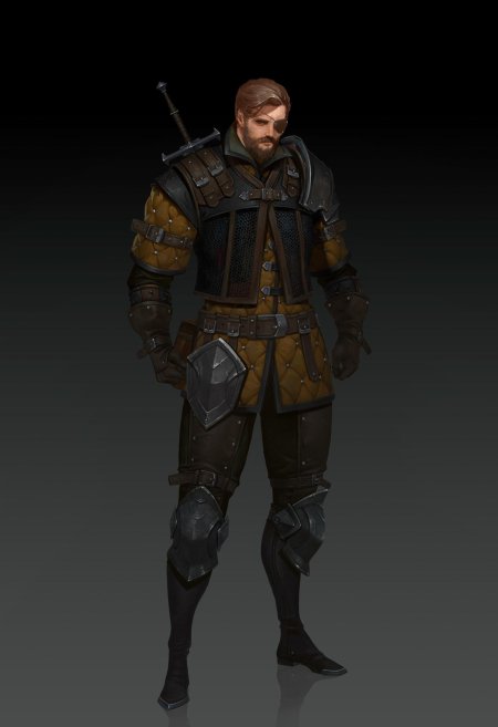 Нильфгаардский рыцарь ведьмак