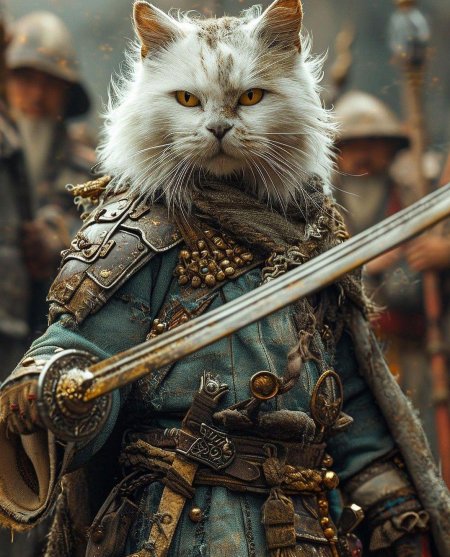 Коты в доспехах