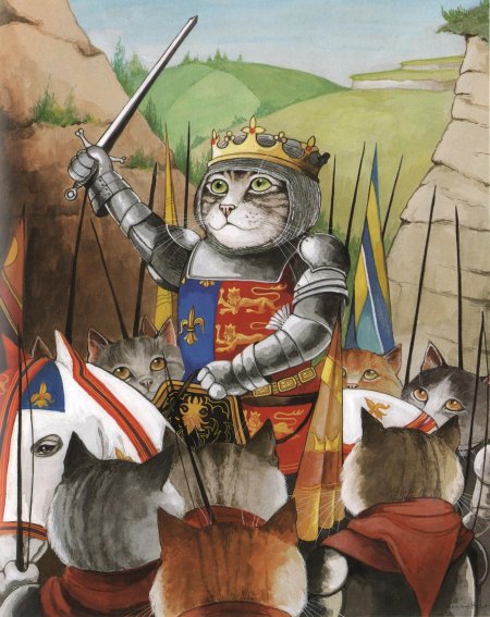 Коты рыцари