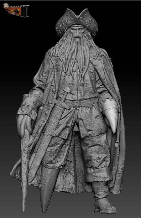 Пираты карибского моря дейви джонс