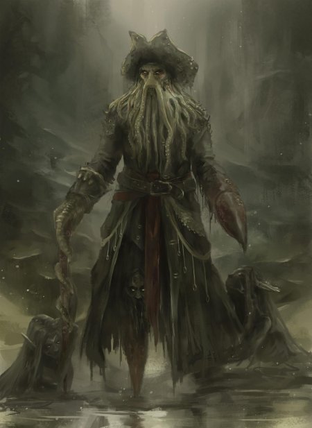 Капитан летучего голландца дэйви джонс