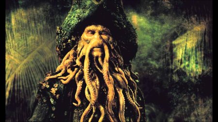 Пираты карибского моря с щупальцами