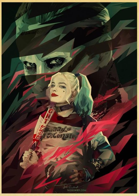 Отряд самоубийц джокер и харли