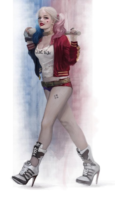 Рисунки харли квинн
