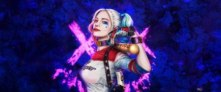 Харли квинн арт