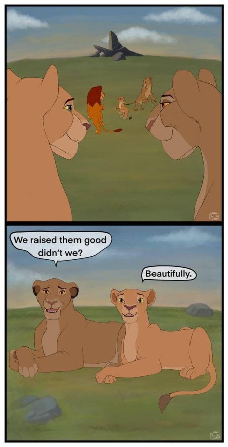 Король лев комикс