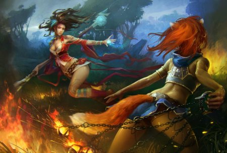 Огненная лиса prime world