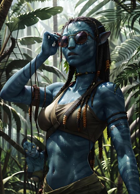 Зои салдана аватар