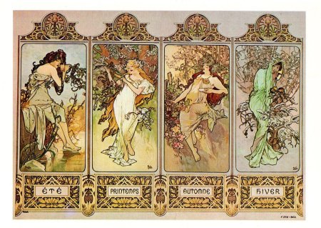 Модерн альфонс муха