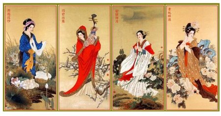 Ян гуйфэй четыре великих красавицы китая