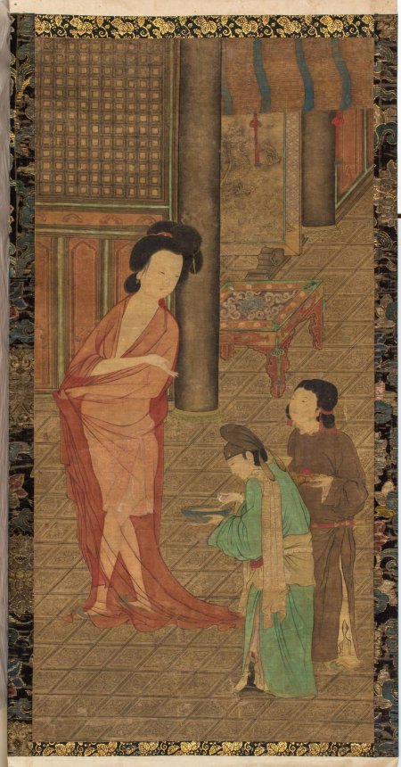 Чжоу фан ян гуйфэй после купания