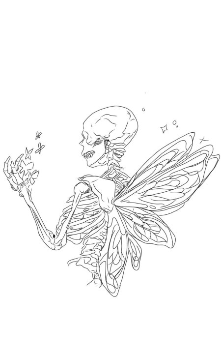 Скелет для срисовки