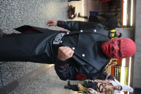 Красный череп косплей