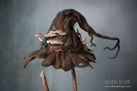 Валяная шляпа ведьмы