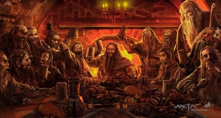 Хоббиты за столом