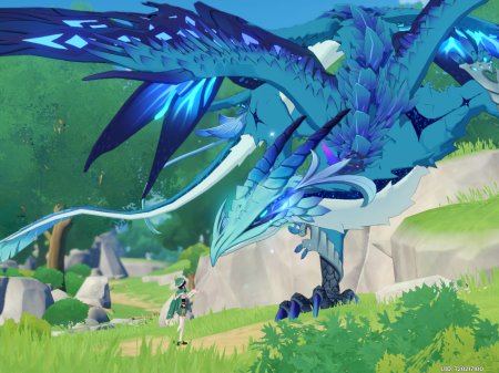 Моракс дракон геншин