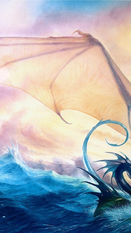 Дракон в океане