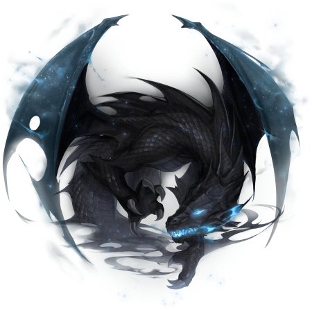 Ледяной дракон виверна