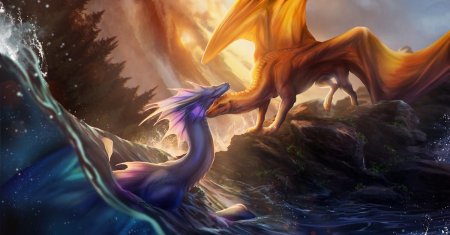 Мифические драконы