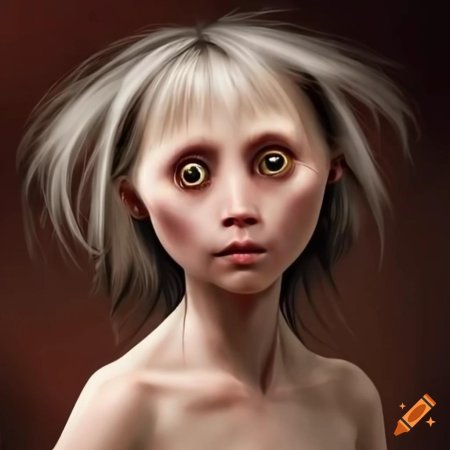 С большими глазами